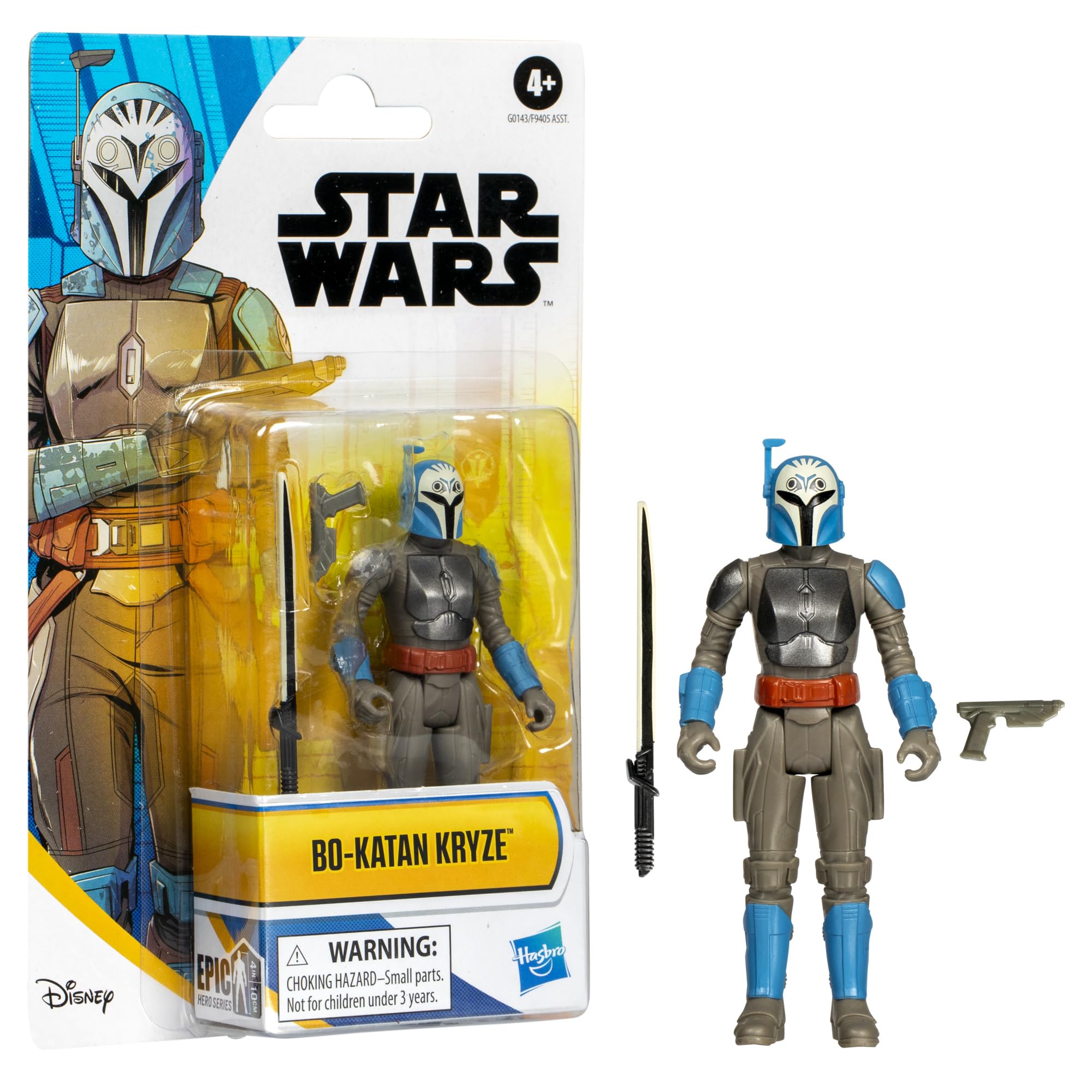 Poseable Bo-Katan Kryze figure for dynamic posing and storytelling