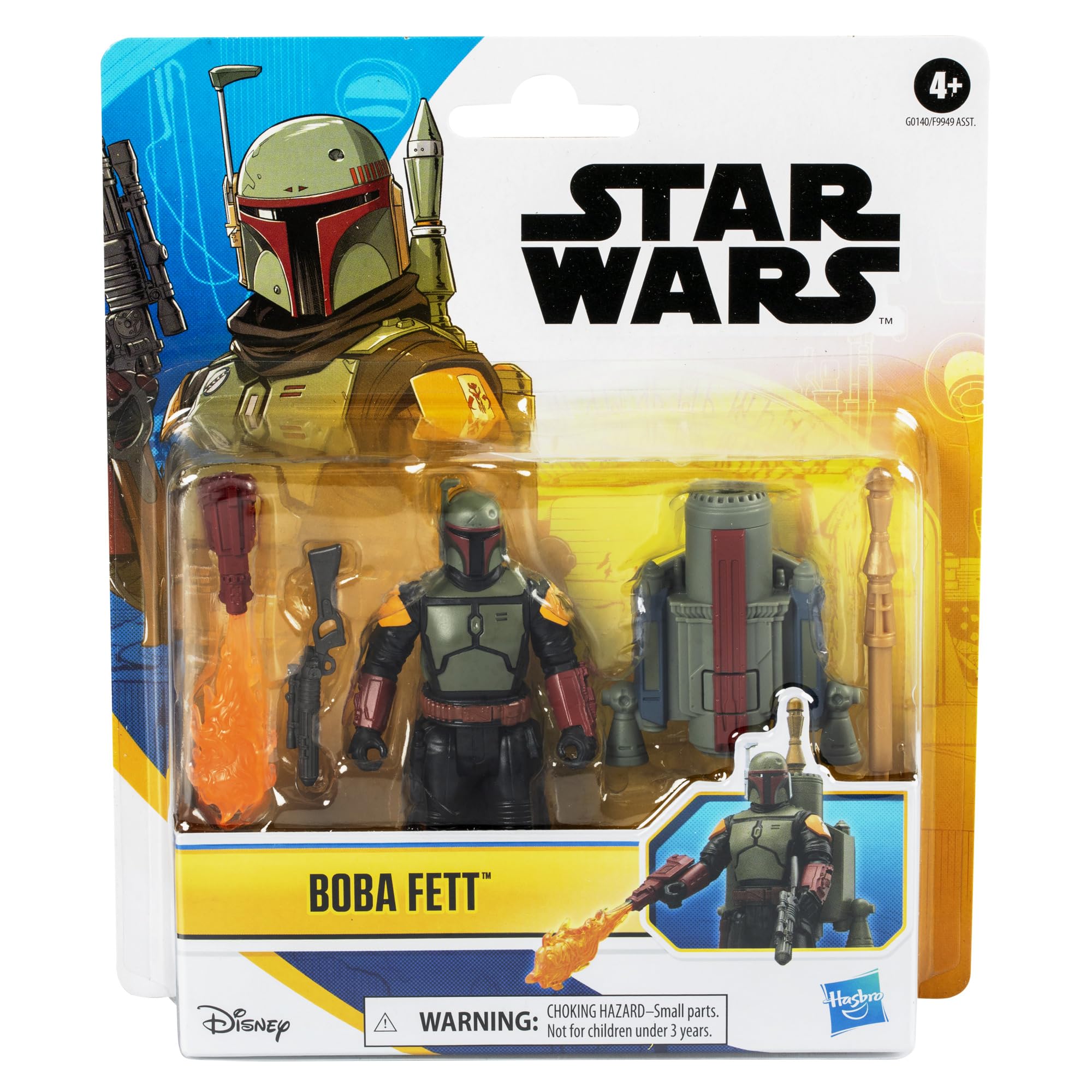 STAR WARS Boba Fett flamethrower accessory for dynamic pretend battles