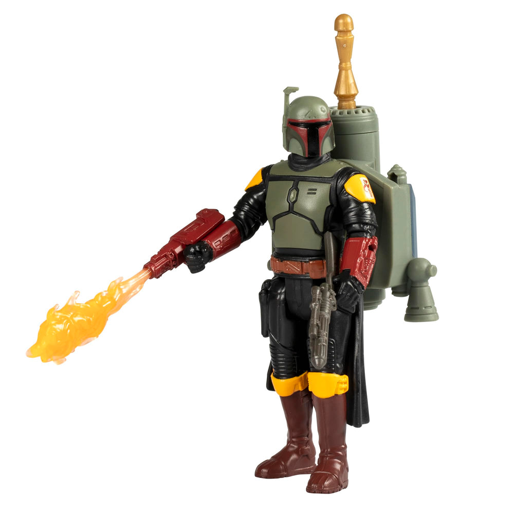 STAR WARS Epic Hero Boba Fett jetpack action ready for projectile launch