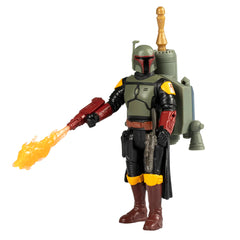 STAR WARS Epic Hero Boba Fett jetpack action ready for projectile launch