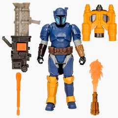 STAR WARS Paz Vizsla deluxe figure front view for imaginative play and display