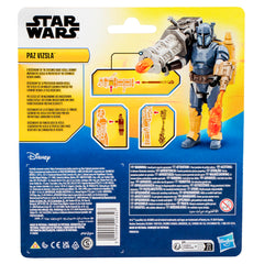 STAR WARS Paz Vizsla poseable figure supports versatile posing and storytelling