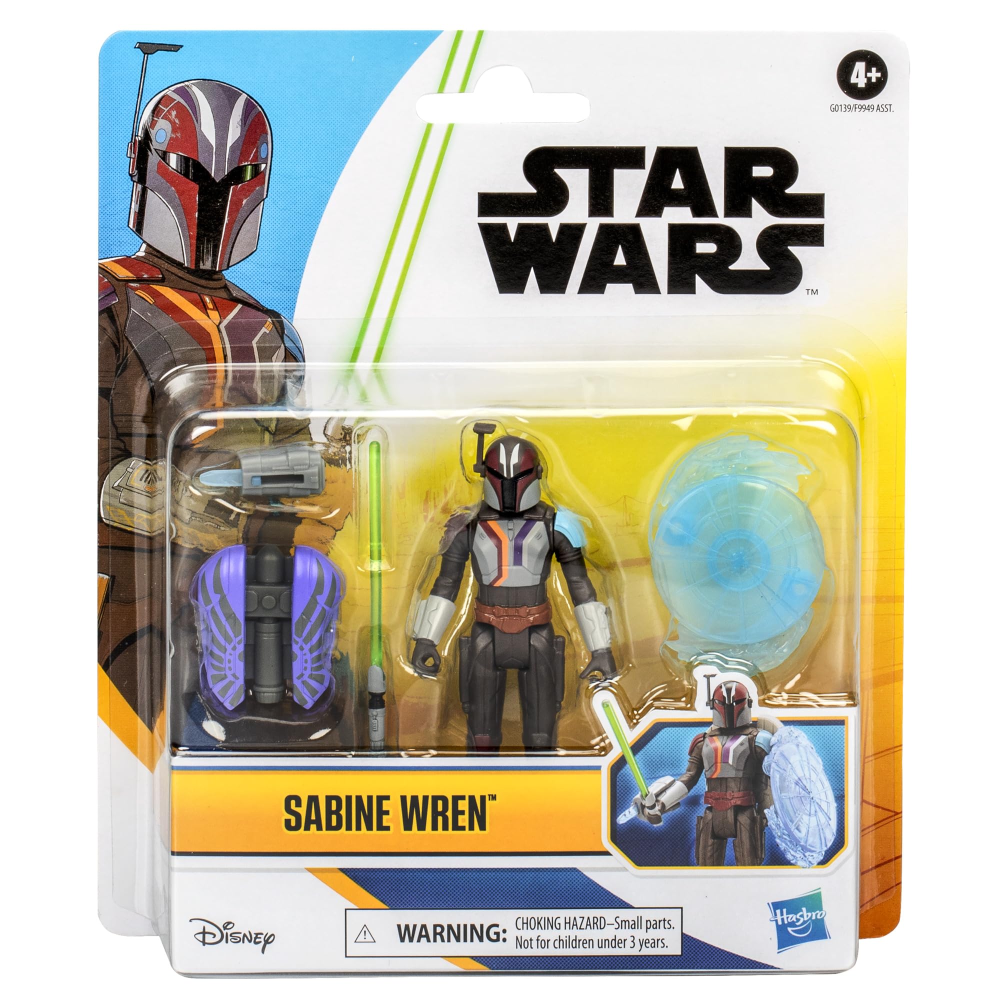 STAR WARS Sabine Wren jetpack for airborne poses