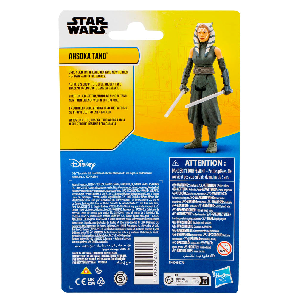 STAR WARS Ahsoka Tano figure gift-ready packaging for young fans