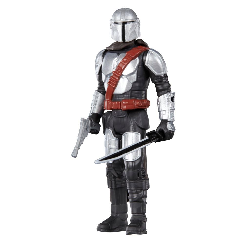 Star Wars Epic Hero Series Mandalorian box art highlights character design.
