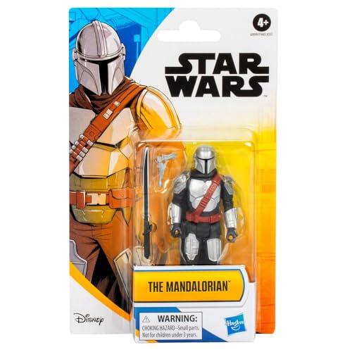 Star Wars Epic Hero Series Mandalorian Darksaber accessory for battle-ready display.