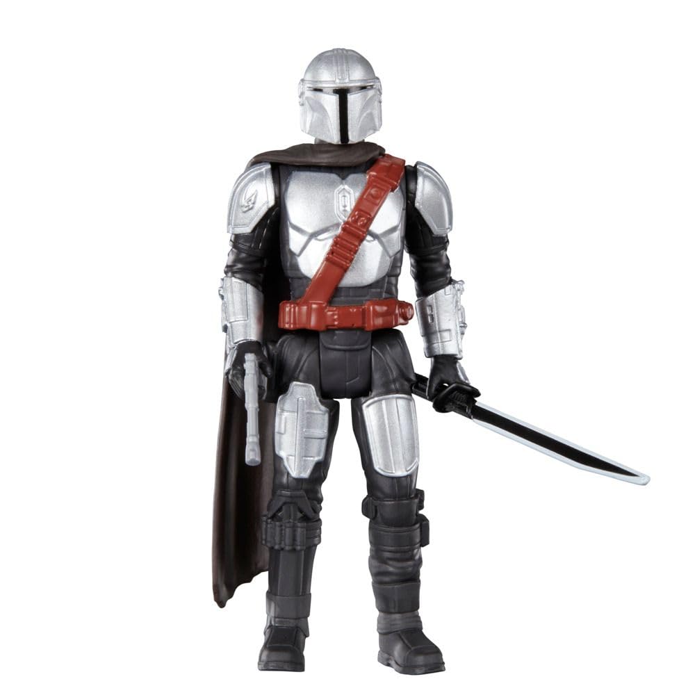 Star Wars Epic Hero Series Mandalorian packaging and insert for collectors.