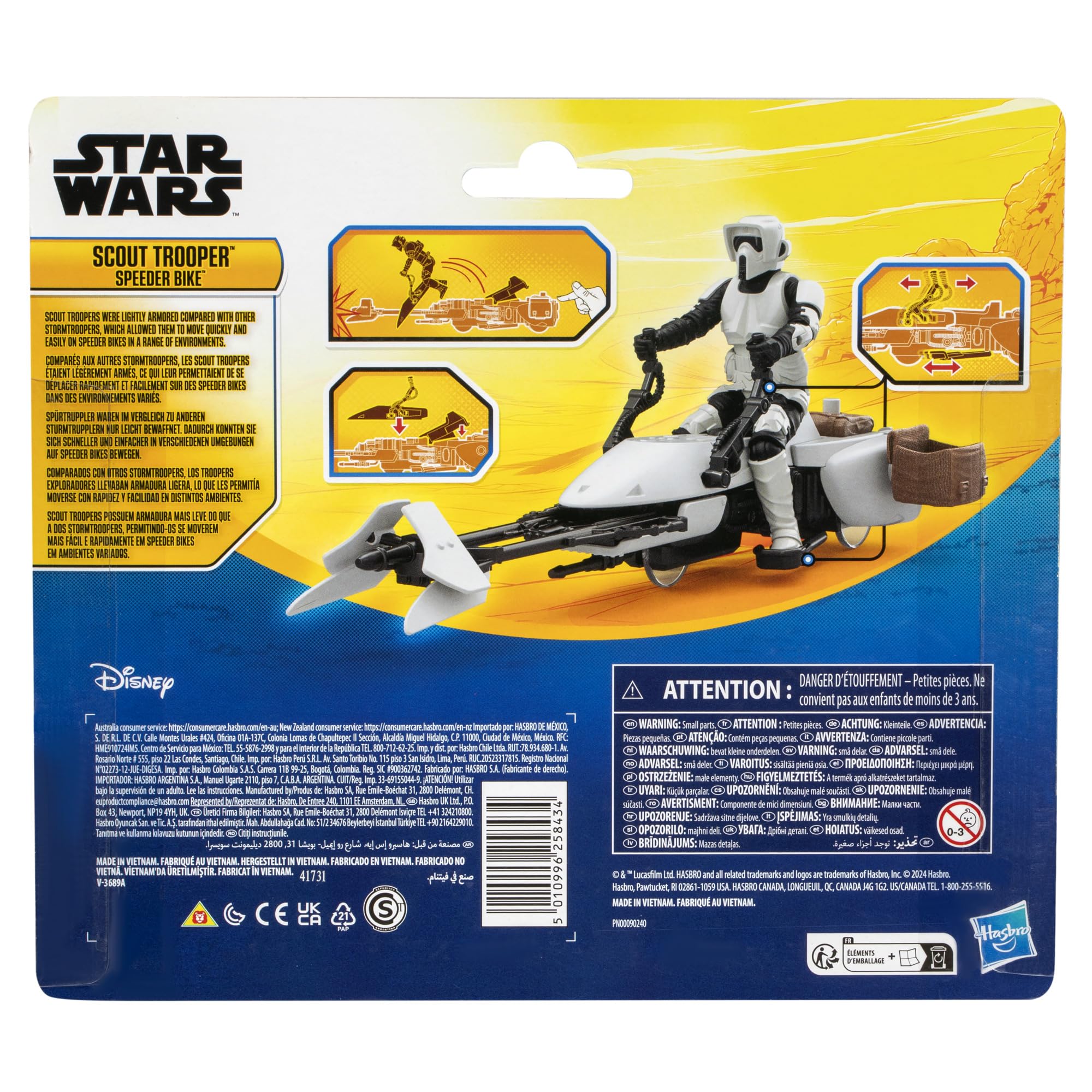 Star Wars Epic World compatible with other figures and vehicles for expanded battles.
