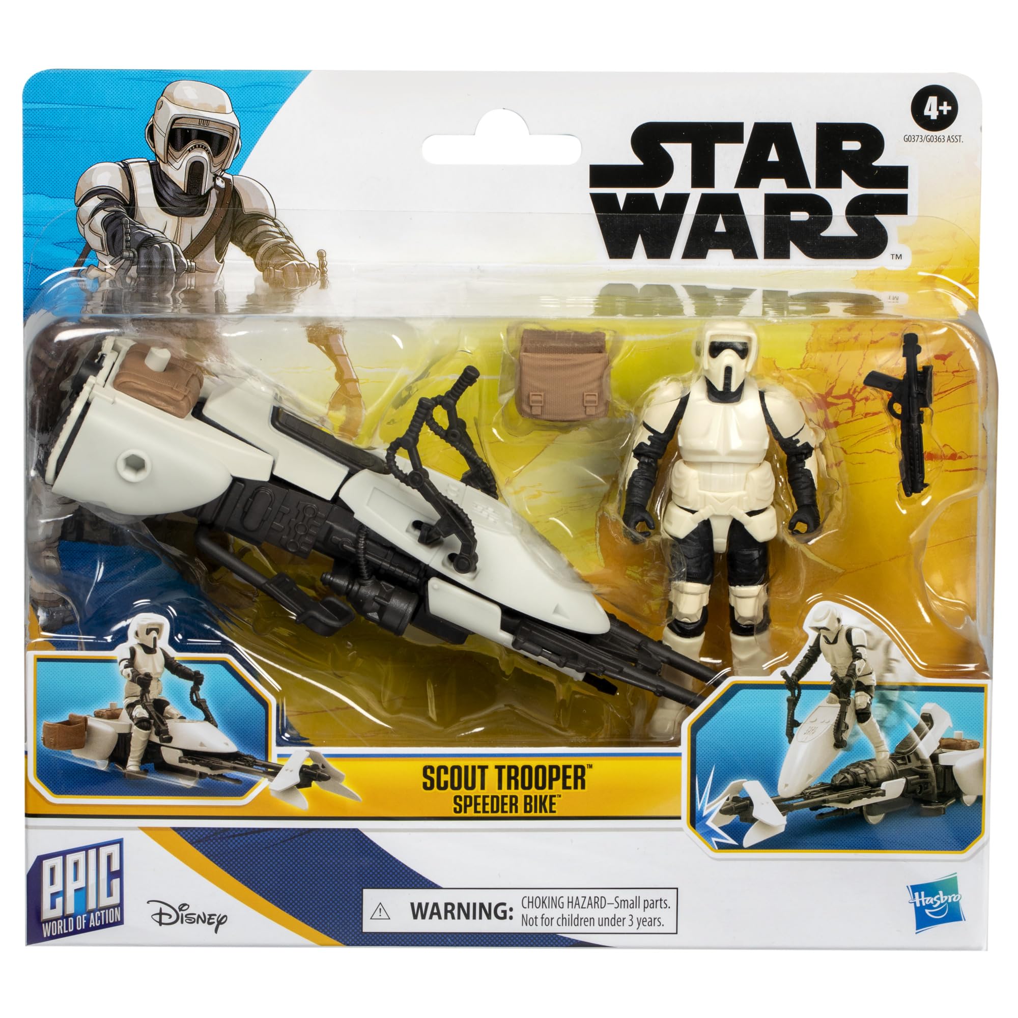 Star Wars Epic World crash and eject feature fuels action-packed replays.