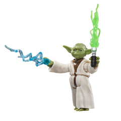 Poseable Master Yoda figure ready for dynamic poses and scenes