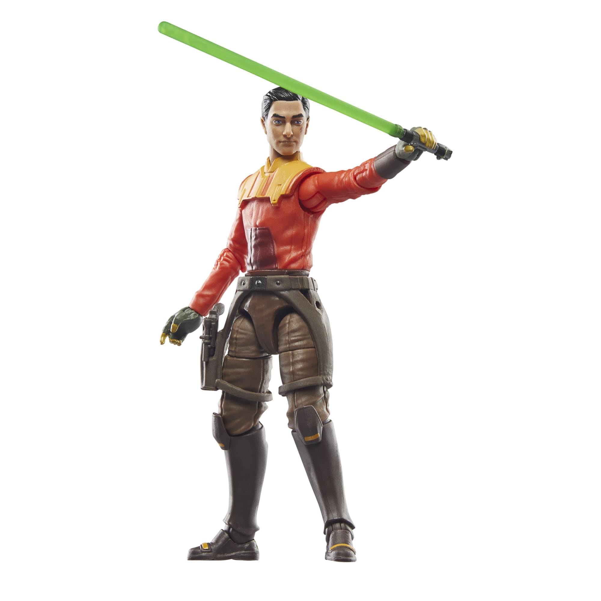 STAR WARS Ezra Bridger figure in a diorama-ready pose supports storytelling scenes.