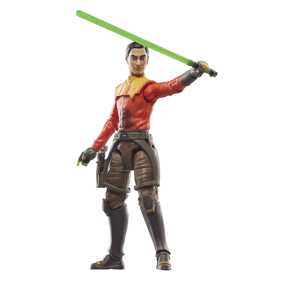 STAR WARS Ezra Bridger figure in a diorama-ready pose supports storytelling scenes.