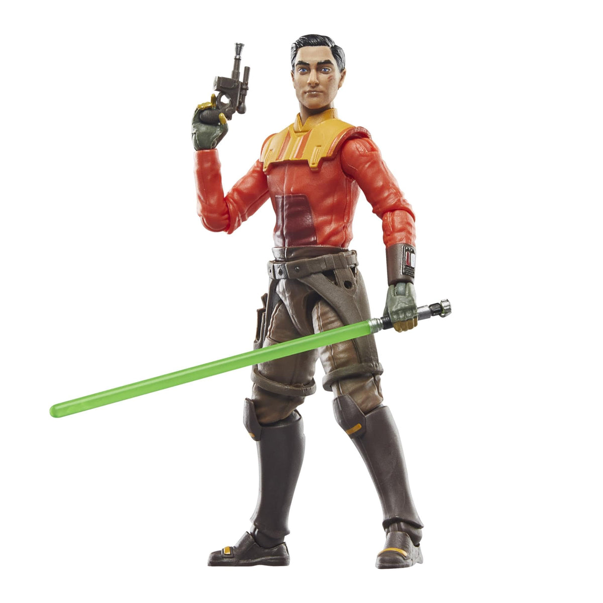 STAR WARS Ezra Bridger figure front view, perfect for shelf display and collection.