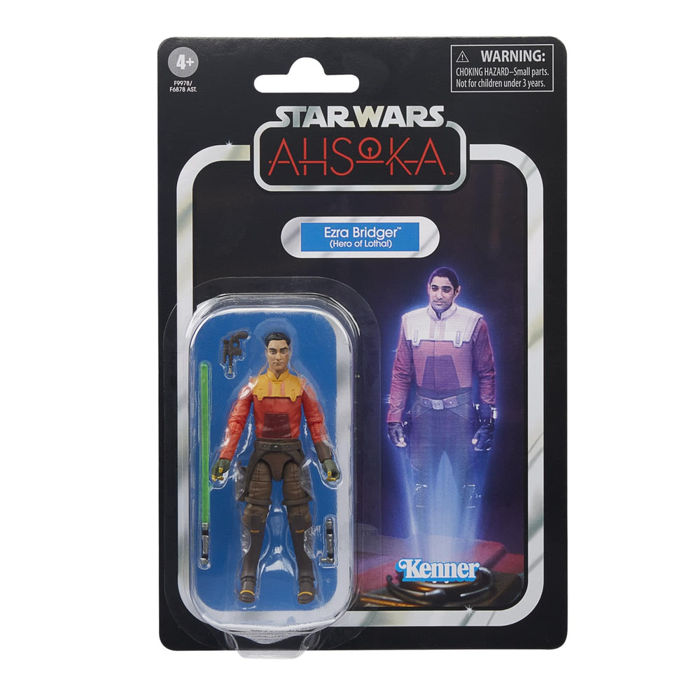 STAR WARS Ezra Bridger hero of Lothal poseable figure with multiple articulation points.
