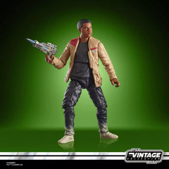 STAR WARS Finn pose-ready figure ready for shelf displays.