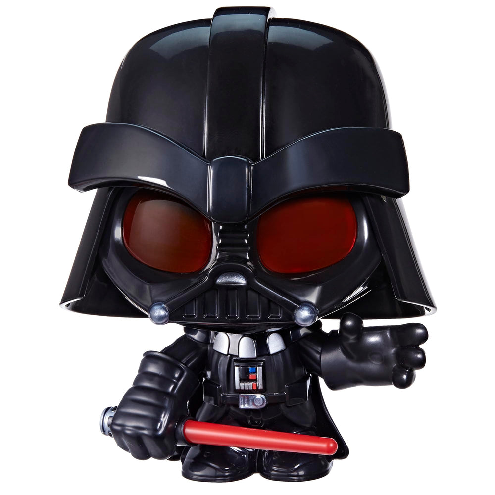 STAR WARS Force N Telling Vader 6-inch figure on desk, great for display.
