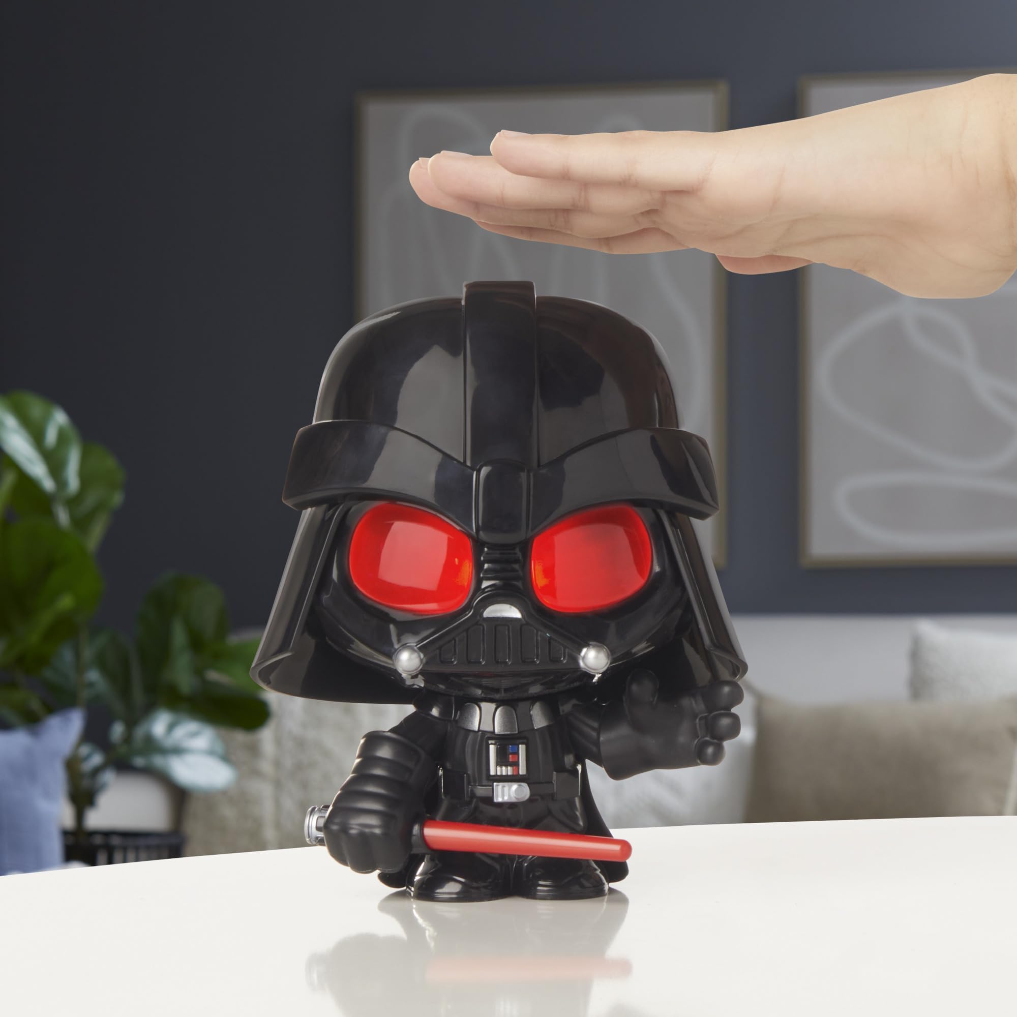 STAR WARS Force N Telling Vader rapid presses unlock snarky responses.