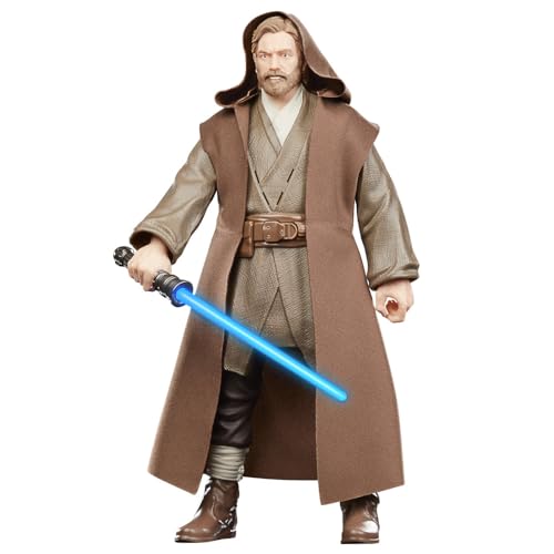 STAR WARS Galactic Action Obi-Wan Kenobi in 12-inch scale for display and play