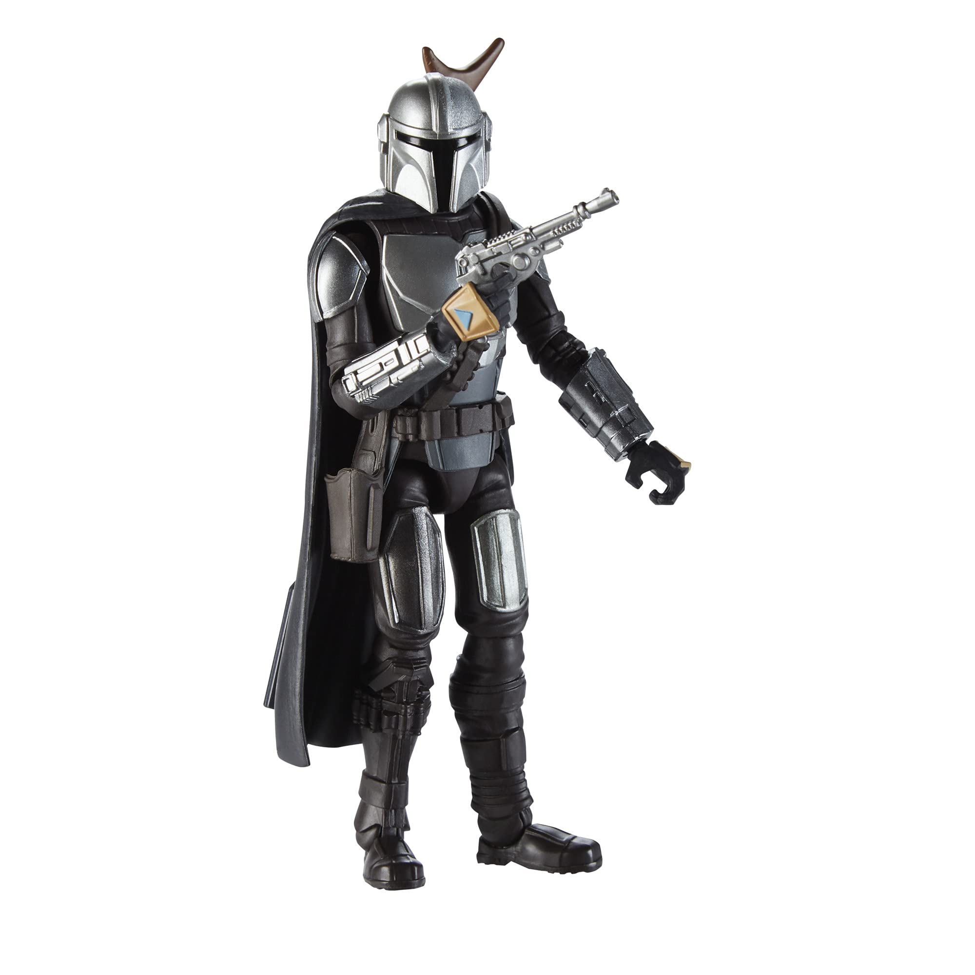 STAR WARS Galaxy of Adventures Mandalorian blaster accessory enhances action play.