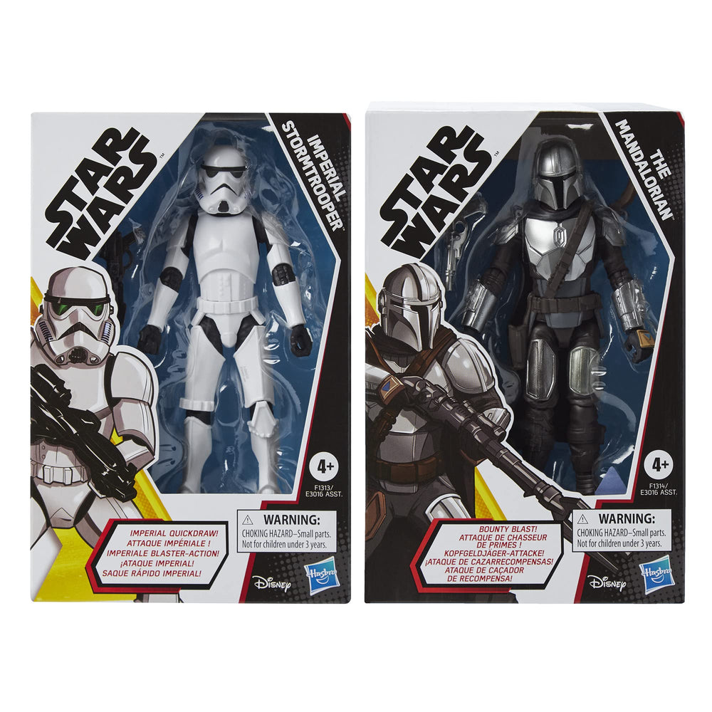STAR WARS Galaxy of Adventures Stormtrooper figure with detailed design for display and collection.