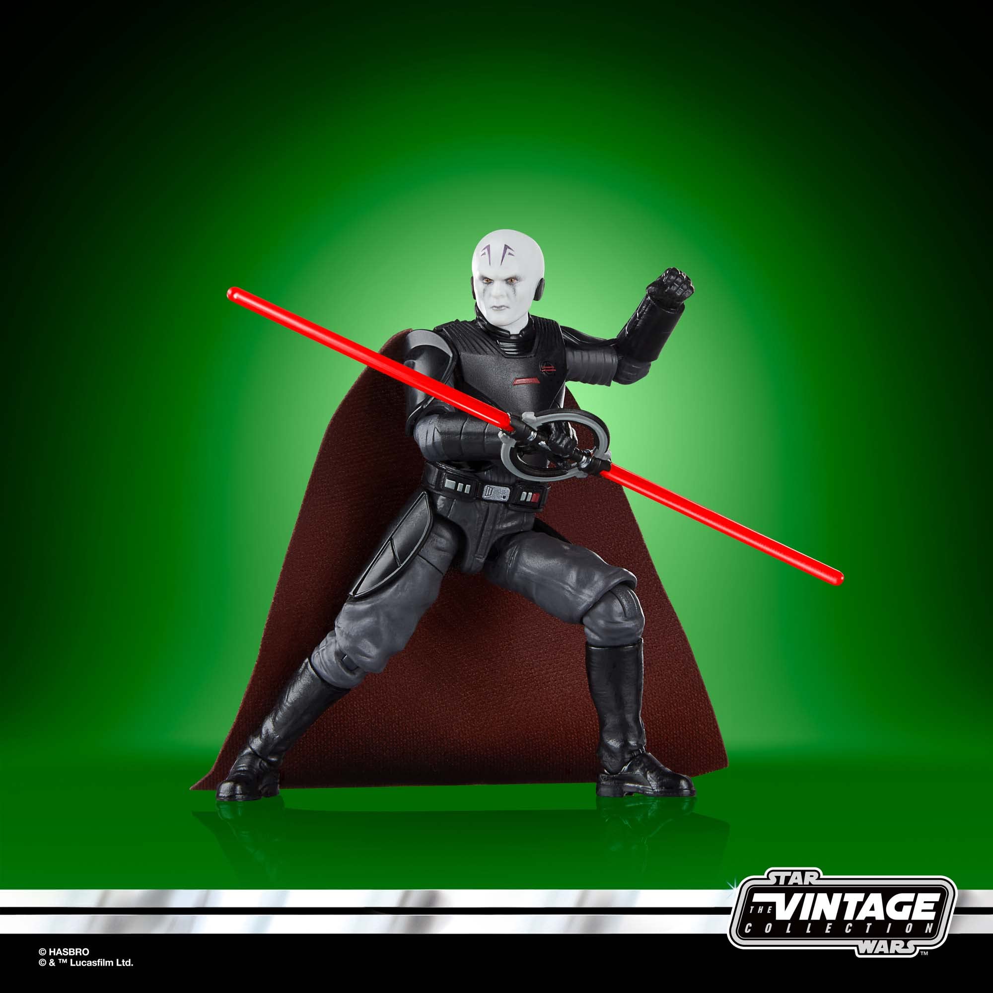 Star Wars Grand Inquisitor figure, display-ready pose, ideal for shelf or desk.