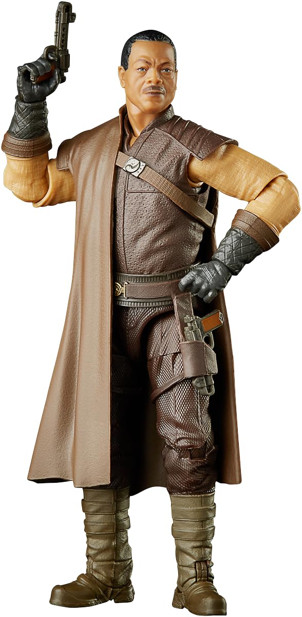 STAR WARS Greef Karga articulation pose detail showcasing premium joints.