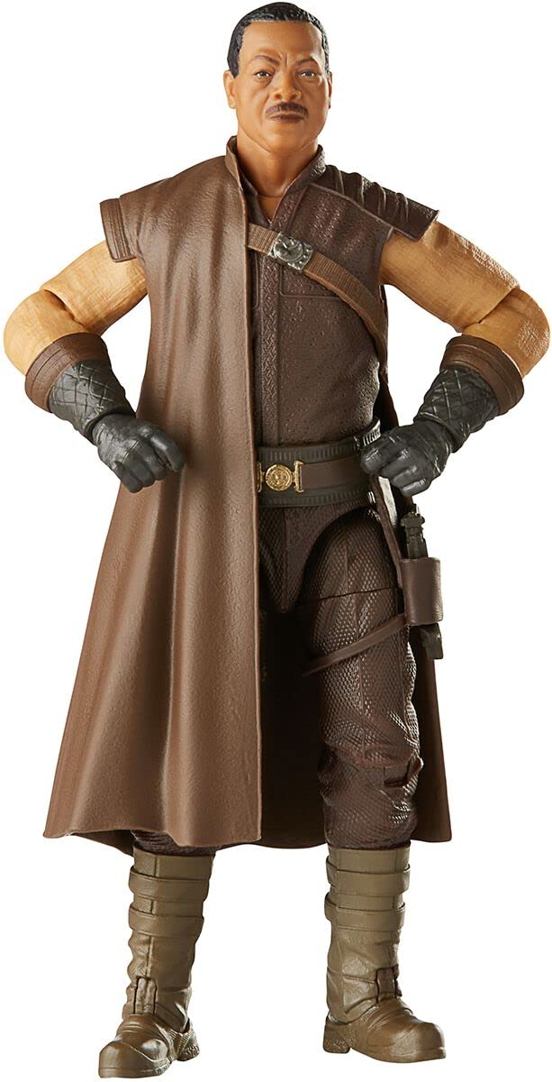 STAR WARS Greef Karga front view action figure for display and posing.