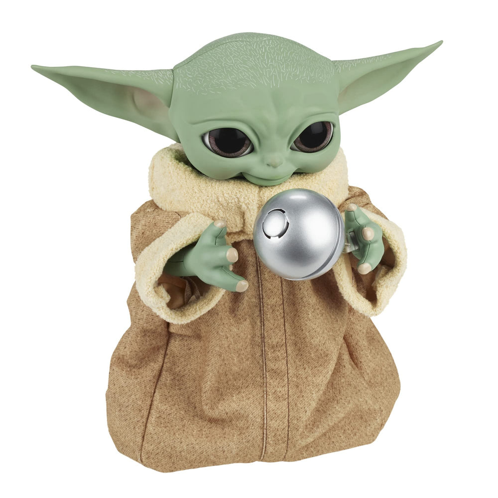 STAR WARS Grogu head, ear, and arm motion enhances storytelling play