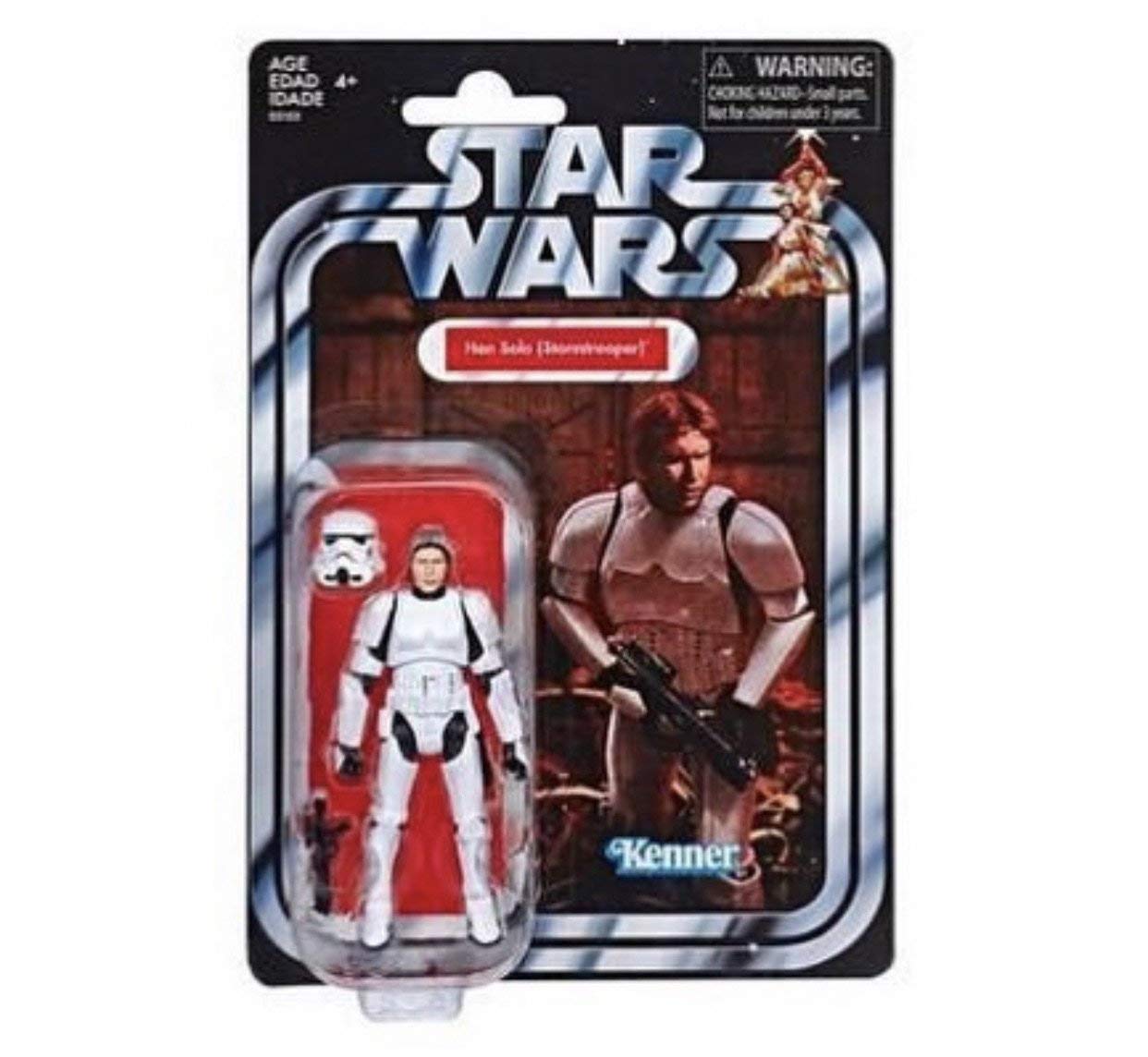 Star Wars Han Solo Stormtrooper figure with premium articulation for dynamic posing.