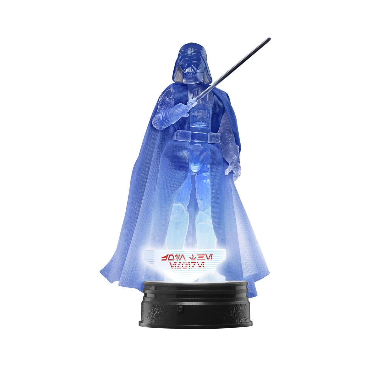 Star Wars Holocomm Darth Vader figure with light-up holopuck for shelf display