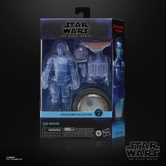 STAR WARS Holocomm light-up holopuck illuminates Axe Woves for dramatic display.