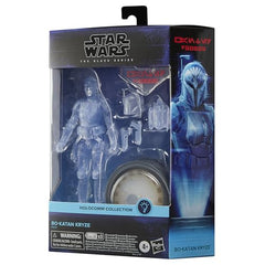 Holographic disc lights up, enhancing display in a sci-fi setup.