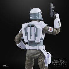 STAR WARS Imperial armored commando armor detail emphasizes craft and texture.