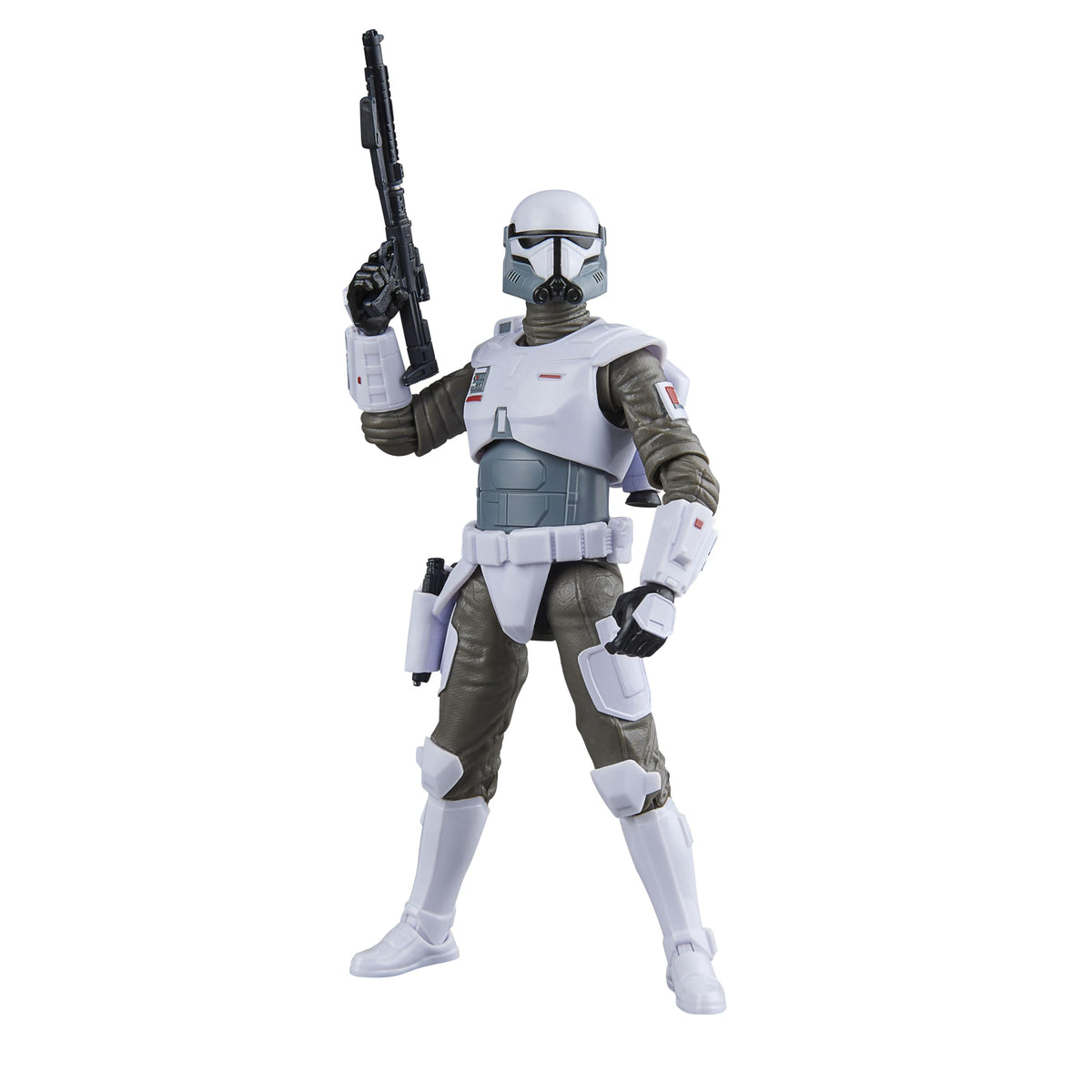 STAR WARS Imperial armored commando front view for striking display and dynamic posing.