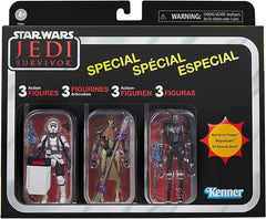 STAR WARS Jedi Survivor KX Security Droid figure showcases premium detail and versatile positioning.