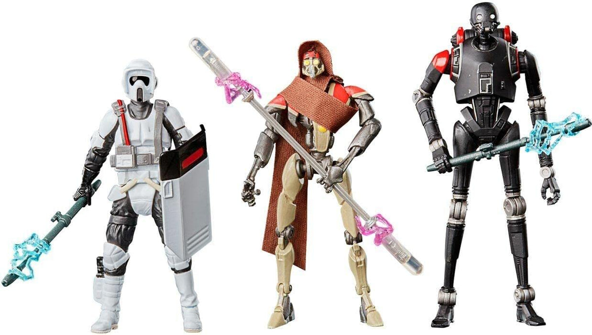 STAR WARS Jedi Survivor Riot Scout Trooper figure for dynamic posing and display.