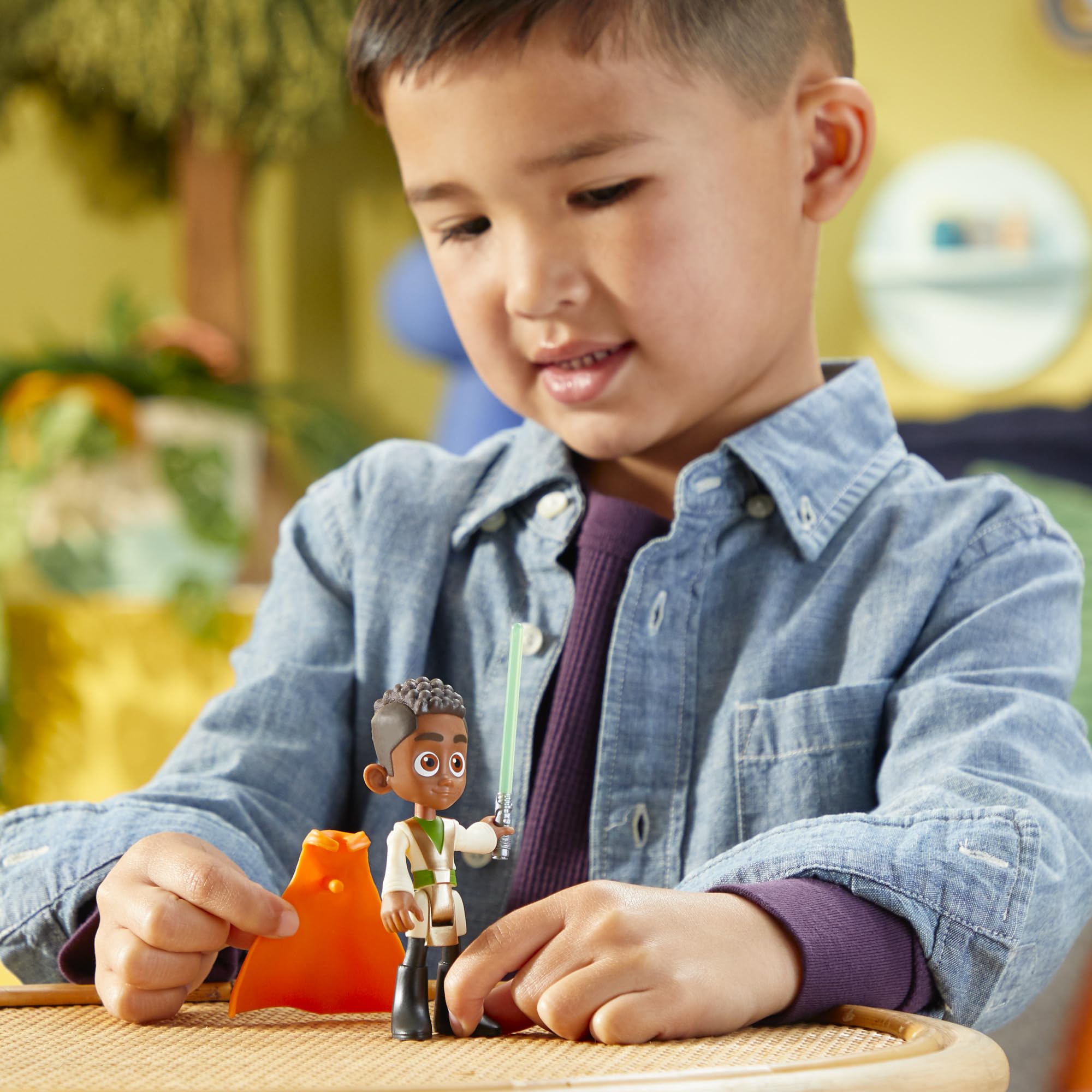 Durable 4-inch figure designed for small hands and daily use.