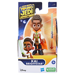 Kai Brightstar with green lightsaber for dynamic pretend battles.