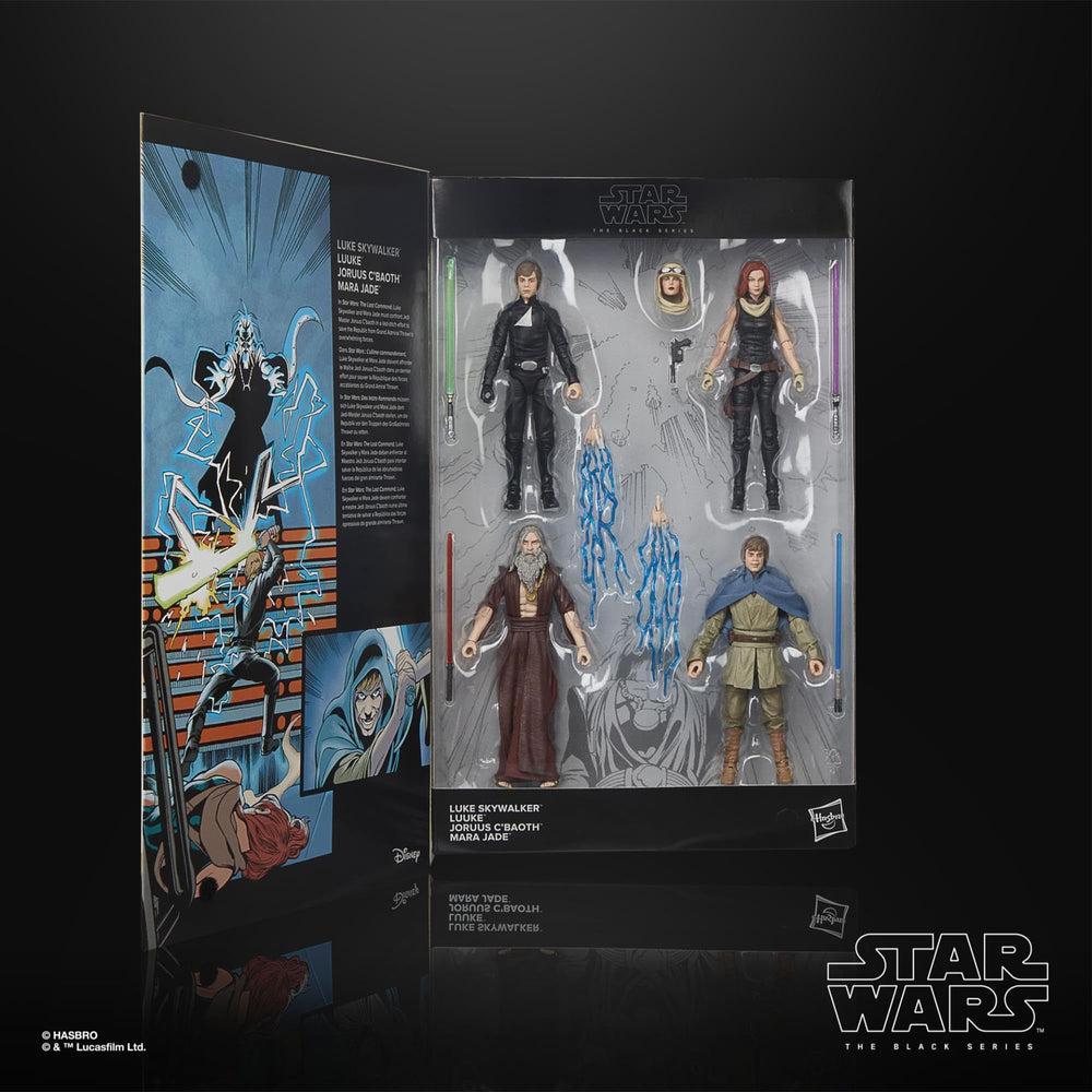 STAR WARS The Last Command display-ready box set on a shelf.