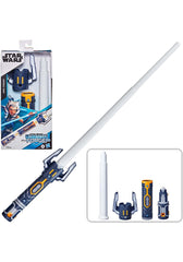 STAR WARS Lightsaber Forge Ahsoka Tano extendable blade for imaginative play