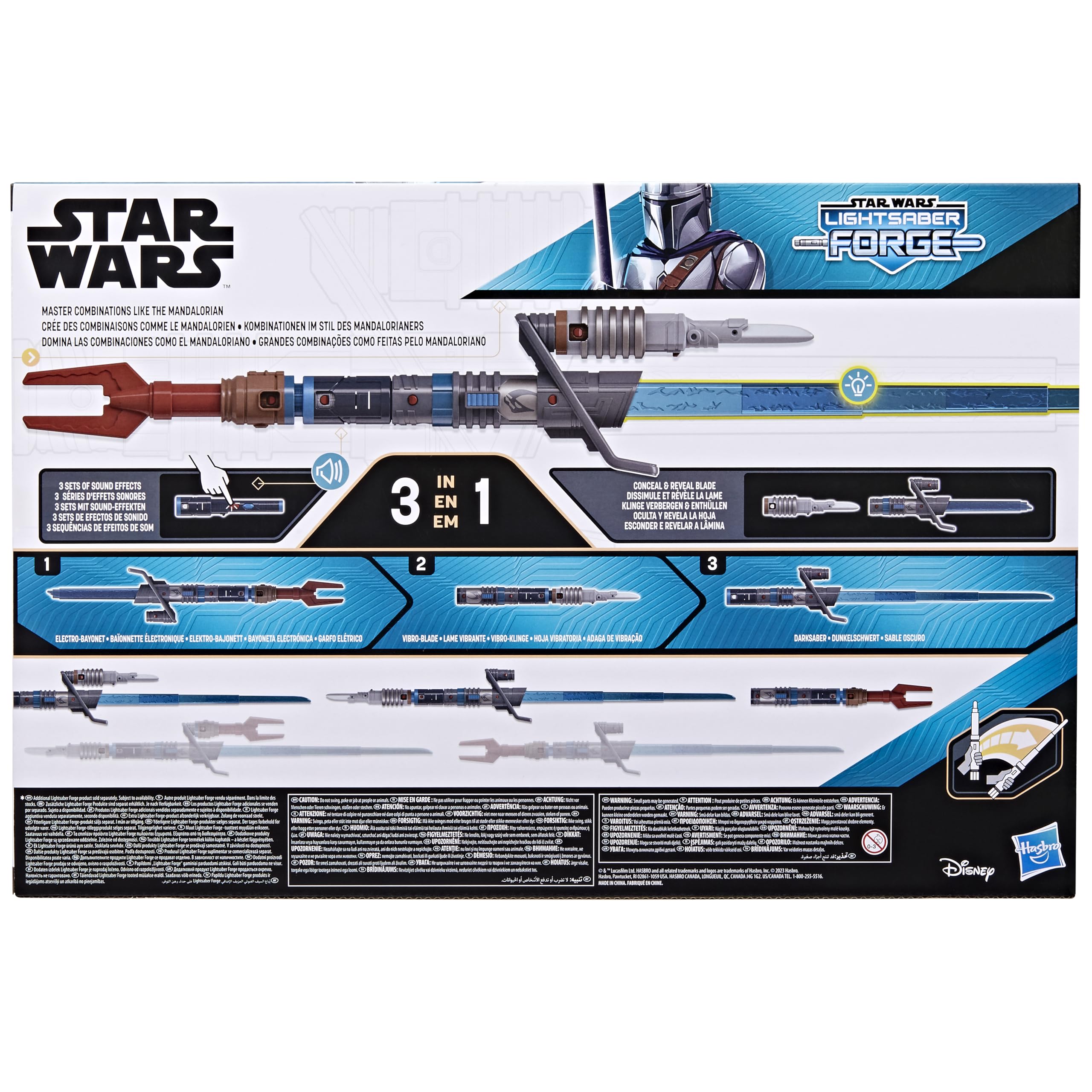 STAR WARS Lightsaber Forge connector enables cross-set customization