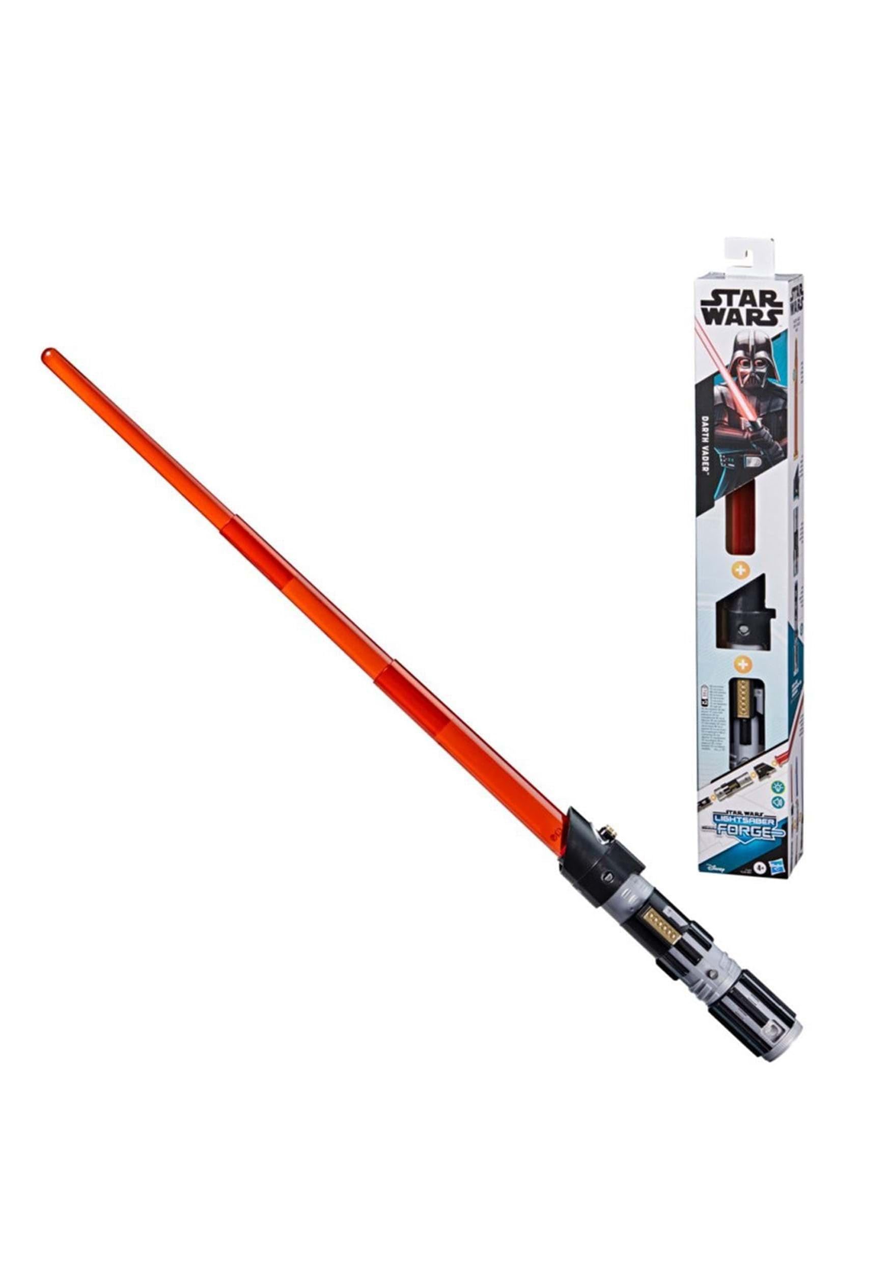 STAR WARS Lightsaber Forge Darth Vader extendable blade for immersive pretend duels.