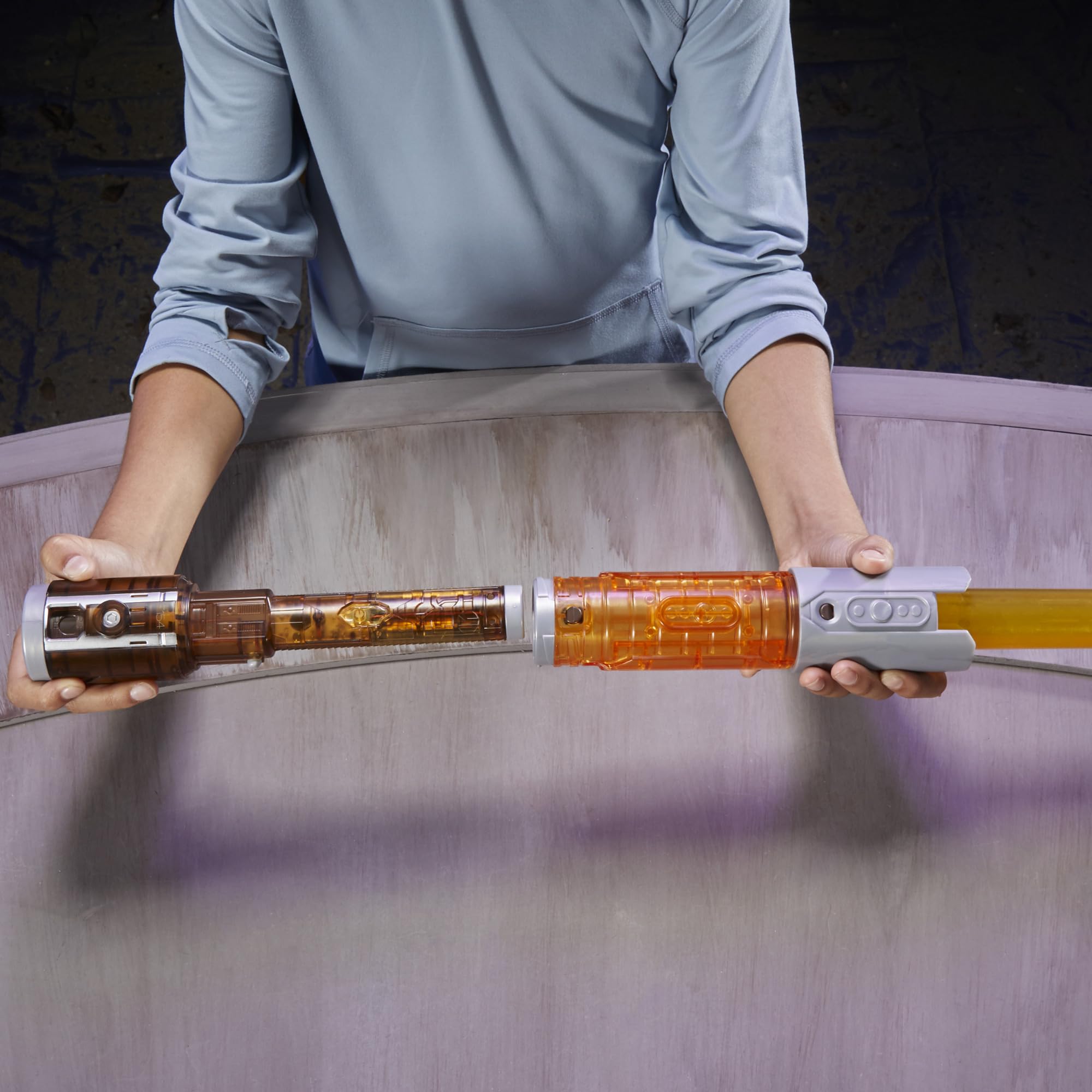 Star Wars Lightsaber Forge Kyber Core assembly promotes creative pretend play