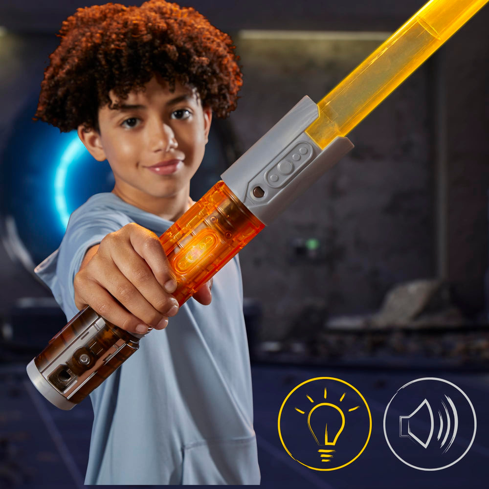 Star Wars Lightsaber Forge Kyber Core character-inspired deco enhances cosplay scenes