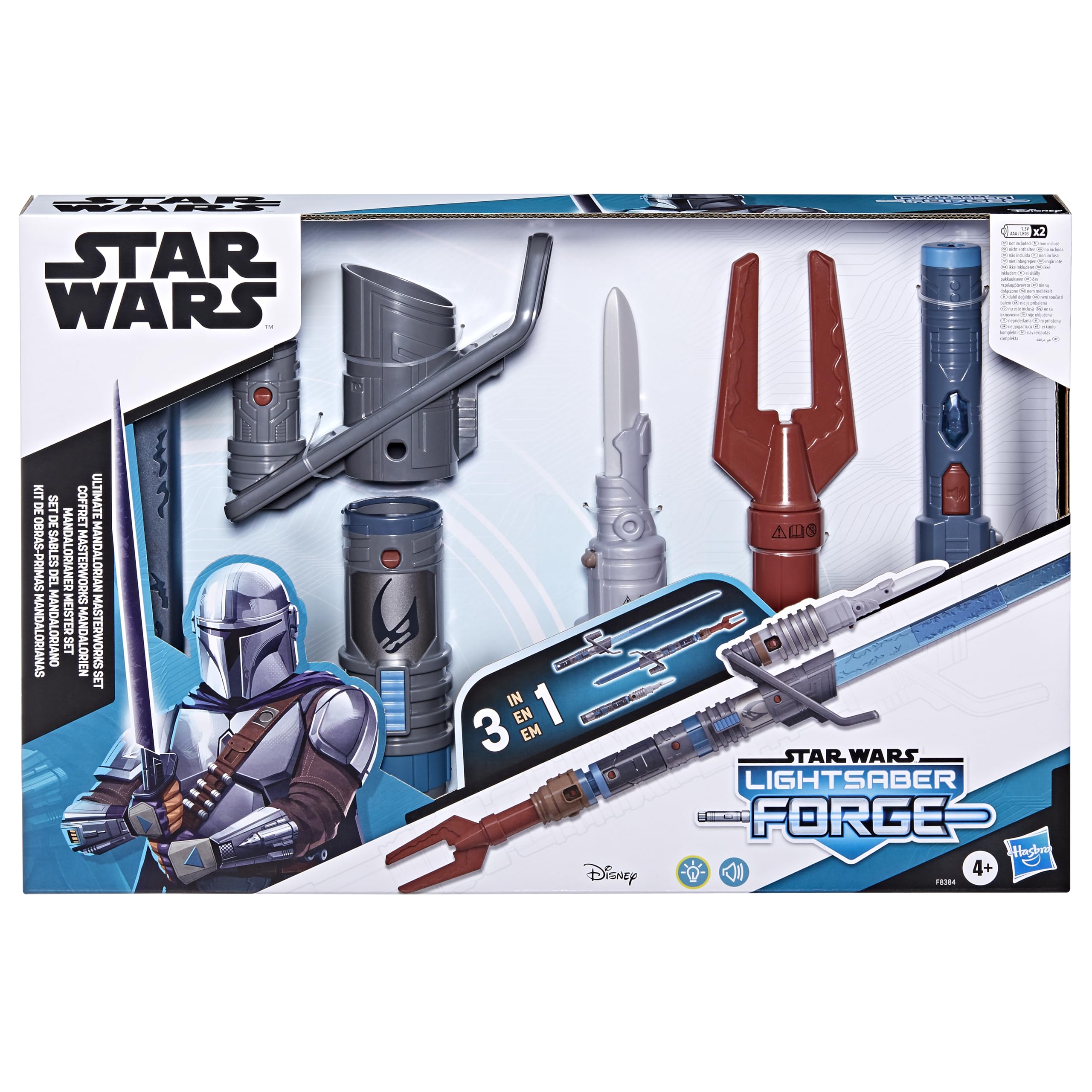 STAR WARS Lightsaber Forge sound effects menu enhances immersive roleplay