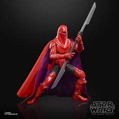 Star Wars The Black Series Carnor Jax figure features Lucasfilm 50th Anniversary deco for collectibility.
