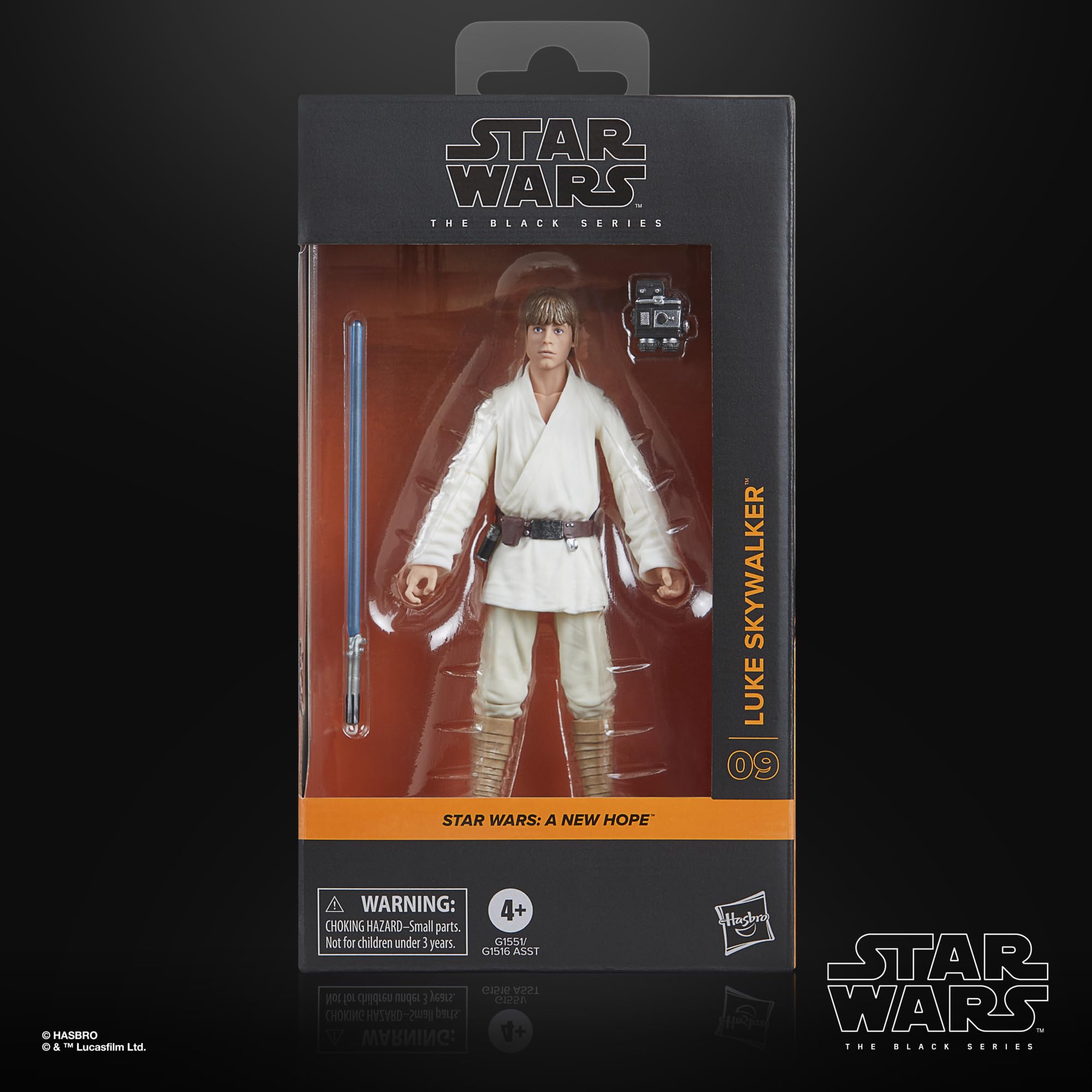 Star Wars Luke Skywalker 6-inch pose shows articulation for dynamic action displays.