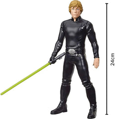 STAR WARS Luke Skywalker figure posed for action adventures and storytelling