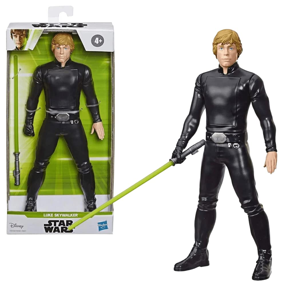 STAR WARS Luke Skywalker figure side profile ready for display