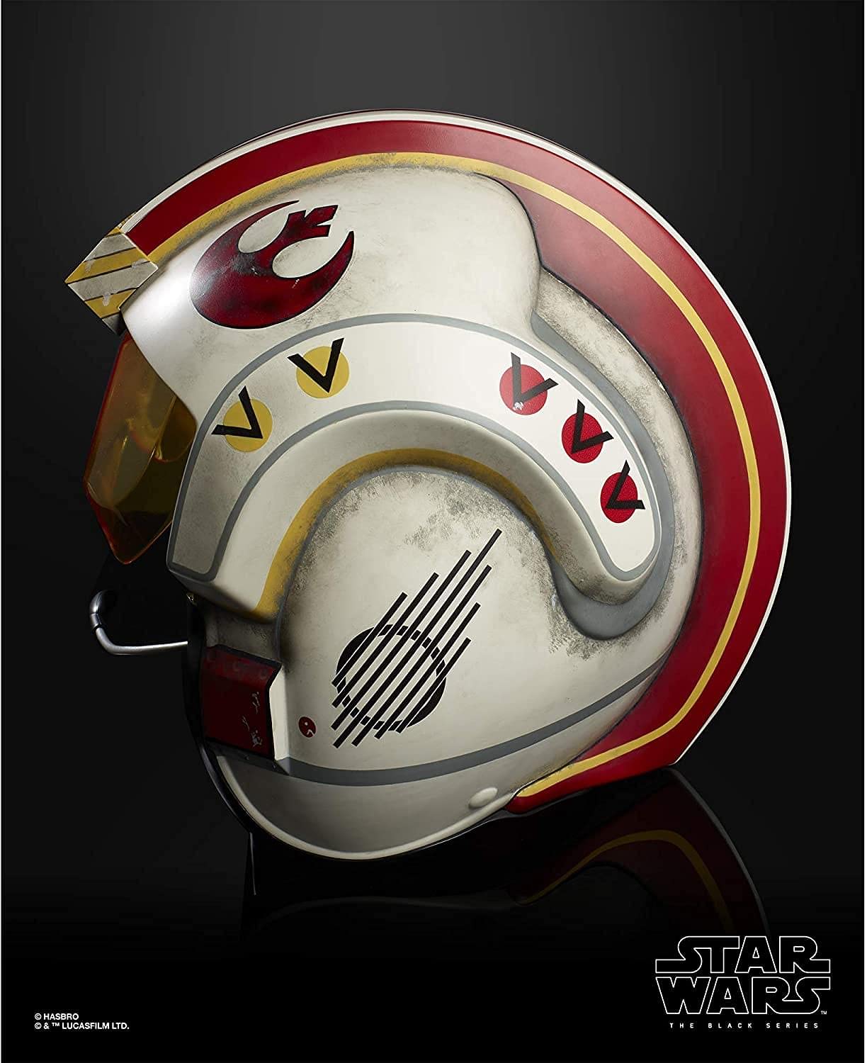STAR WARS Luke Skywalker helmet visor LED for immersive battle effects.